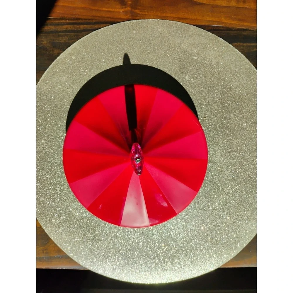Valentine Day Heart Lid Candy Jar Treat‎ Container Red White